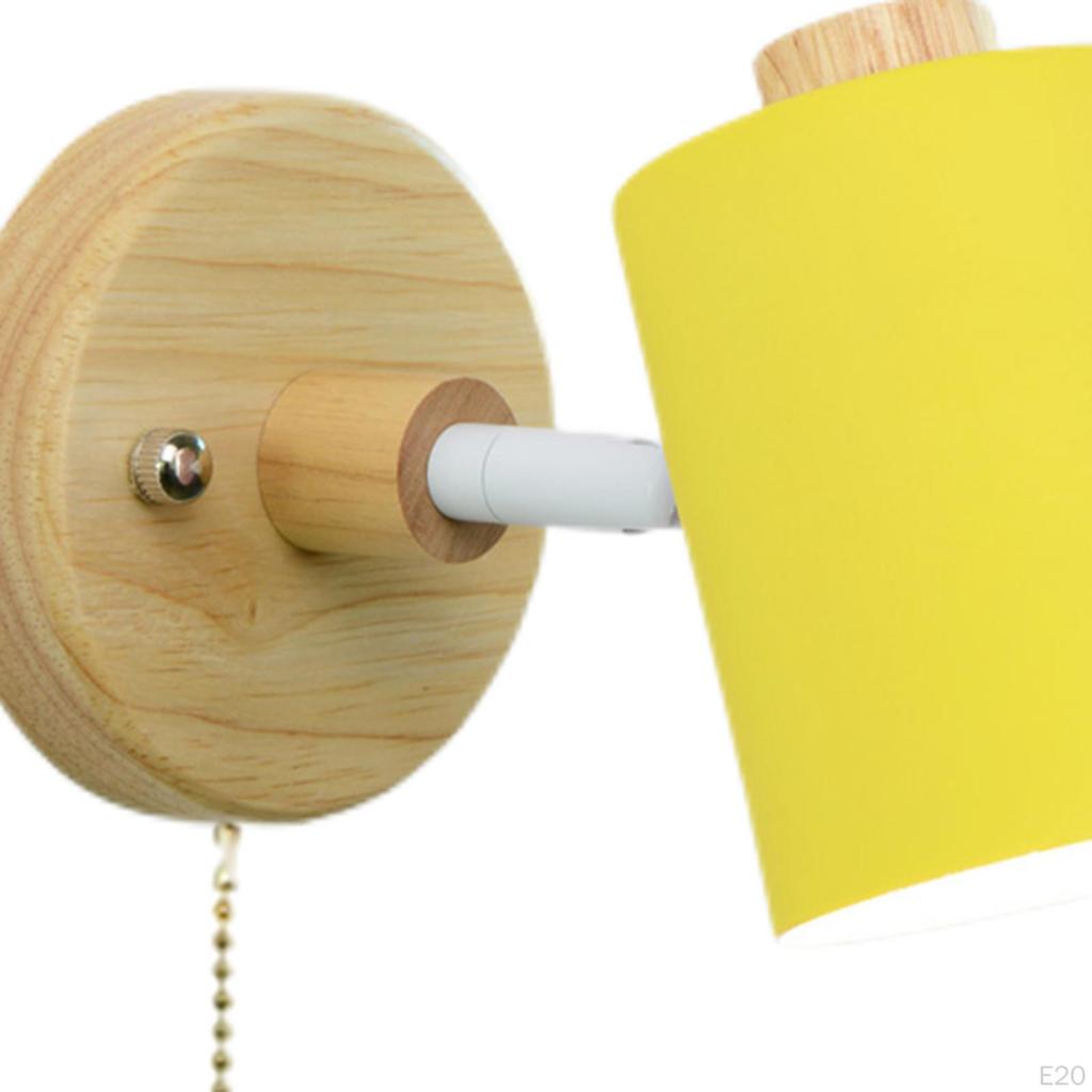 Fixtures Lampshade Sconce Lamp Shade, Adjustable Wall Mounted Holder for Hallway Room Decoration