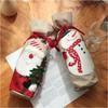 Christmas Wine Bottle Cover Bags  2Pcs Santa Snowman Wine Bottle Cover Bag Christmas Decors Party Holiday Home Decors
