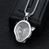 Vintage Stainless Steel Leopard Head Pendant Necklace Gothic Hip Hop Classic Animal Necklaces for Men Fashion Party Jewelry Gift