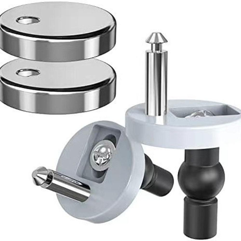Stainless Steel Toilet Lid Hinges Set Universal Toilet Seat Fit Replacement  Toilet Lid Accessories