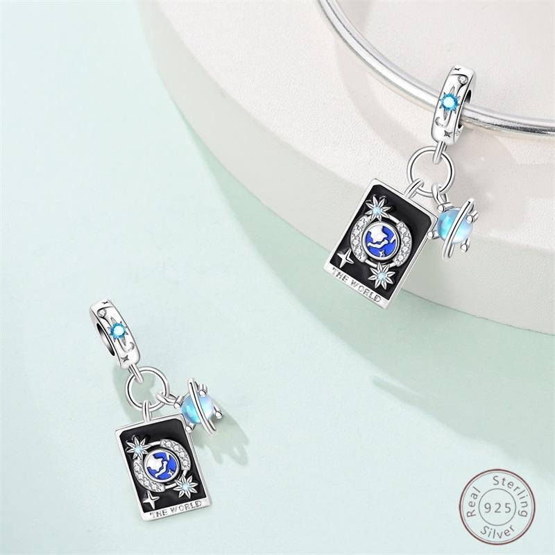 100% Copper Tarot World Shiny Zirconia Beads 3Mm Diy Holiday Exquisite Jewelry Gift Making