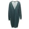 Paul Smith Long Sleeve Long Knit Cardigan M Deep Green Women Used