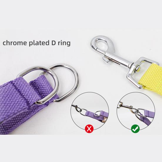 Yousheng Pet Chest Strap Multi-color Anti-escape Adjustable Fashion Pet Harness Traction Leash for Outdoor