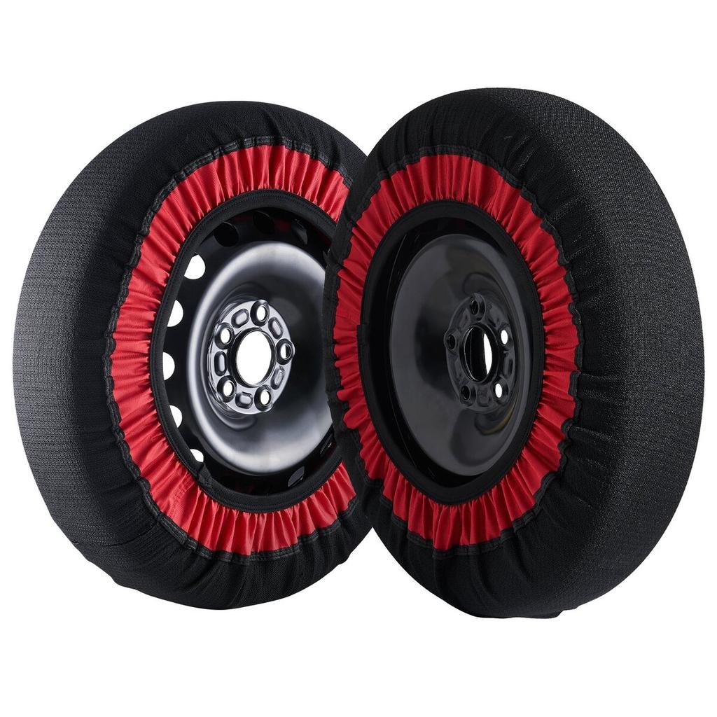 2PCS Thickened Snow Socks for Tires Snow Traction Tire Cover-Extra Large