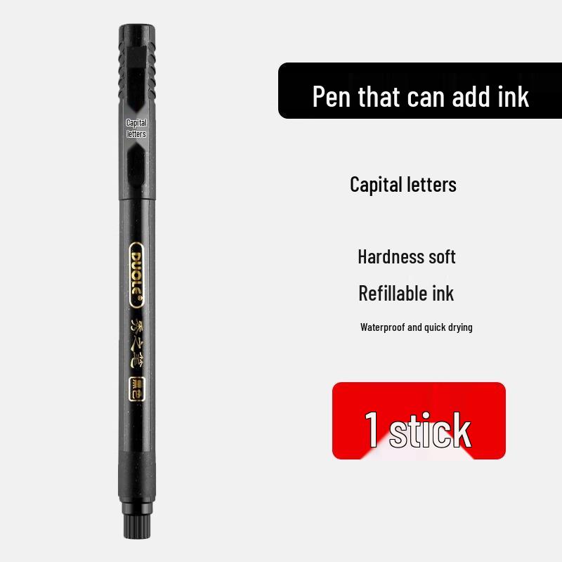 Calligraphy Pen Set: Soft & Hard Brush for Students, Regular Script Practice, Signature & Writing