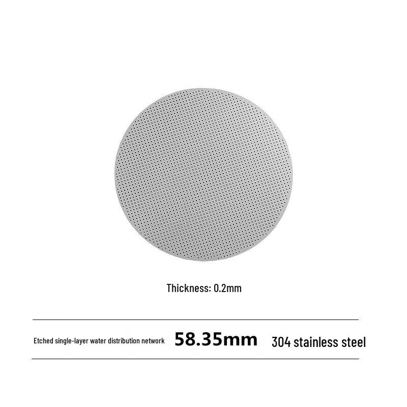 Ting Le Stainless Steel Espresso Puck Screen Filter 5 Pieces