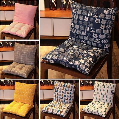 Four Seasons Integrated Soft Seat and Back Cushion for Office Chair or Stool