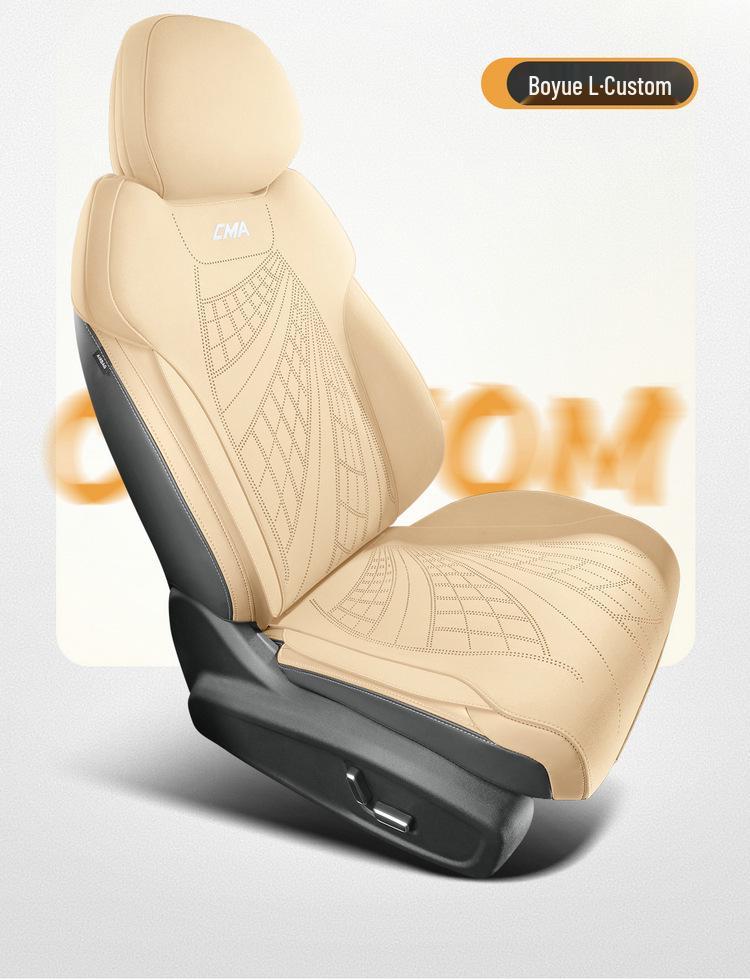 New Model Boyue L Car Seat Cushion, Semi-Enclosed Saddle Pad, Four Seasons, for Five-Seat Cars