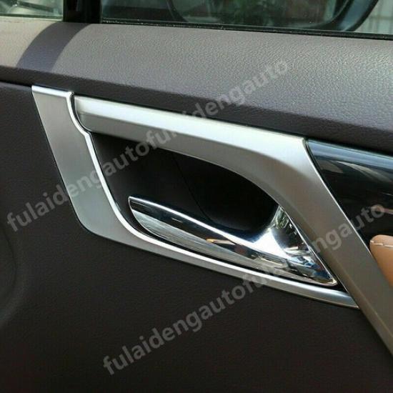 For Lexus RX350/450H 2016-2021 Silver Inner Door Handle Bowl Moulding Cover Trim