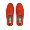 Salvatore Ferragamo Ferragamo Suede Leather Loafers Red