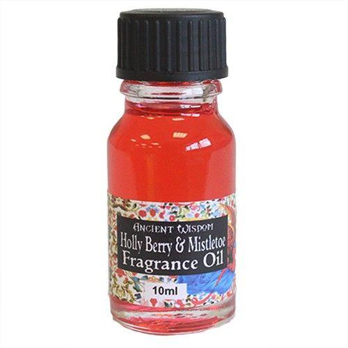 6x Holly Berry and Mistletoe Fragrance Oil 10ml