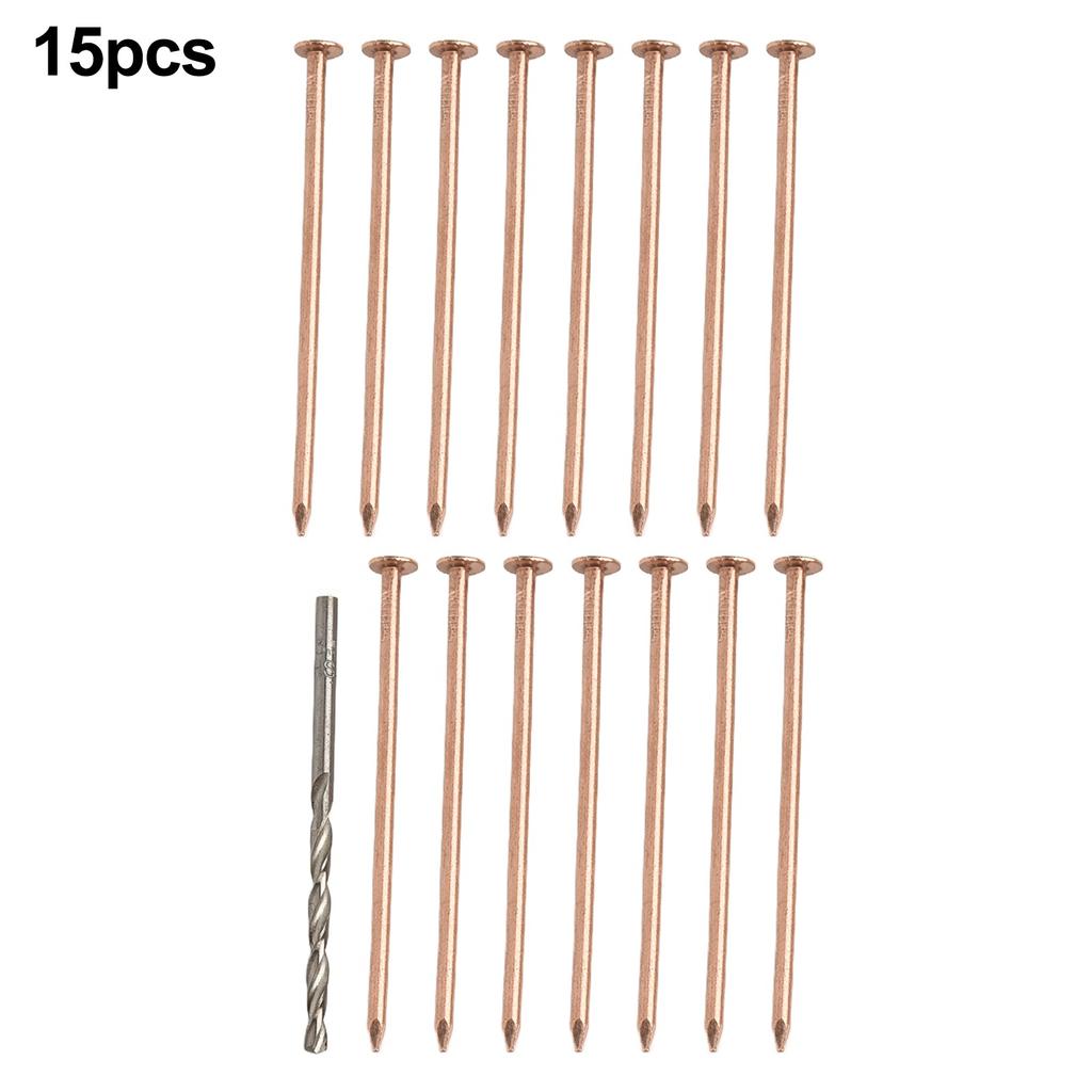 Tree Stump Remover Copper Nails 4 Inch Spikes for Efficient Root Destruction