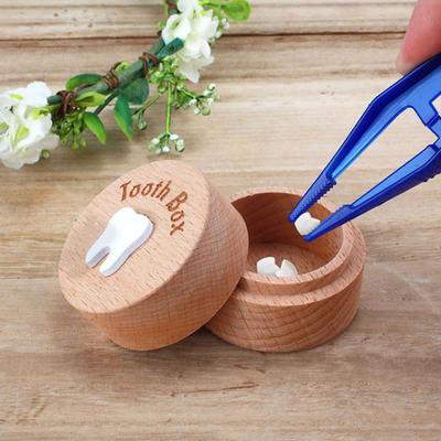 Dětská sbírka zubních krabiček, organizér na mléčné zuby, držák na mléčné zuby, dětský kuchařský deník, úložný box na mléčné zuby
