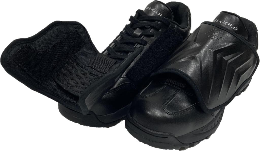 HI-GOLD Umpire Shoes PU-AM400, Size 25.5cm, Black