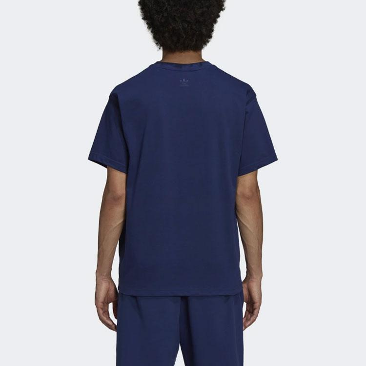 Adidas Originals Clover Casual Sport Comfort Short Sleeve T-Shirt Men Tops Night-Sky-Purple HB8813