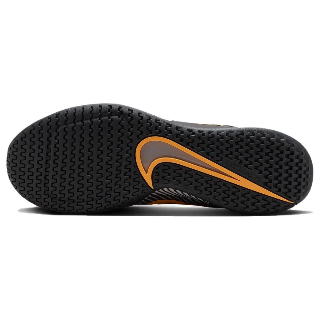 Nike Court Air Zoom Vapor 11 HC Wolf Grey Laser Orange Men Sneakers Black DR6966-004