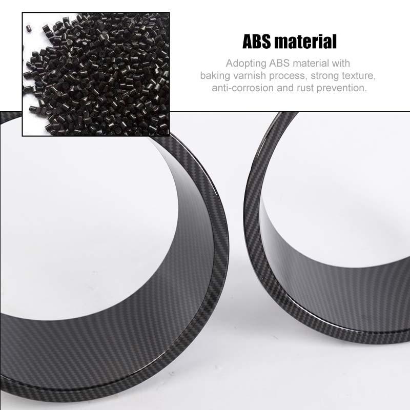Car Headlight Bezel Decoration Sticker Cover for Jeep Wrangler  Wrangler JL For JT Gladiator 2024 Up Car Interior Accessories