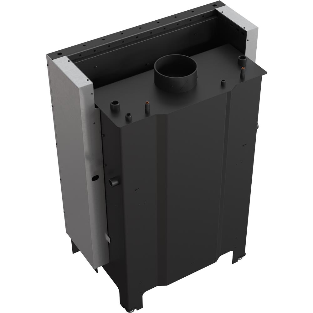 Water heating fireplace KRATKI MBO 15 kW Ø 200 lift-up