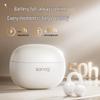 Saina Z60S AI Clip-On Open-Ear Bone Conduction Earbuds