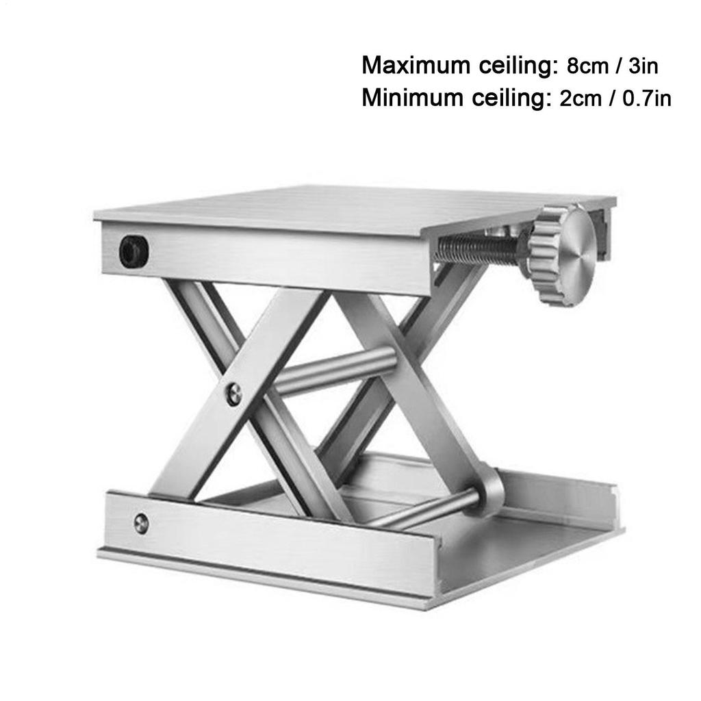 Aluminum Router Lift Table Woodworking Engraving Adjustable Lab Stand Woodworking Machinery Router Lifter experiment board stand