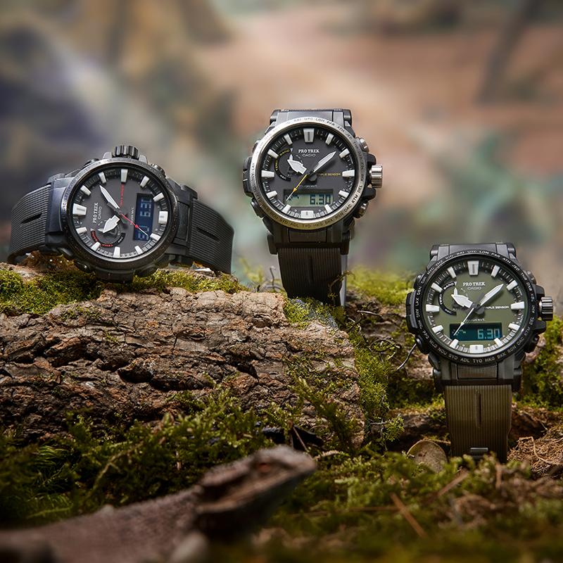 CASIO Men PRO TREK Black Watch PRW-61-1APR PRW-61-1APR