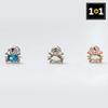 Pendientes – Pendientes de clavel