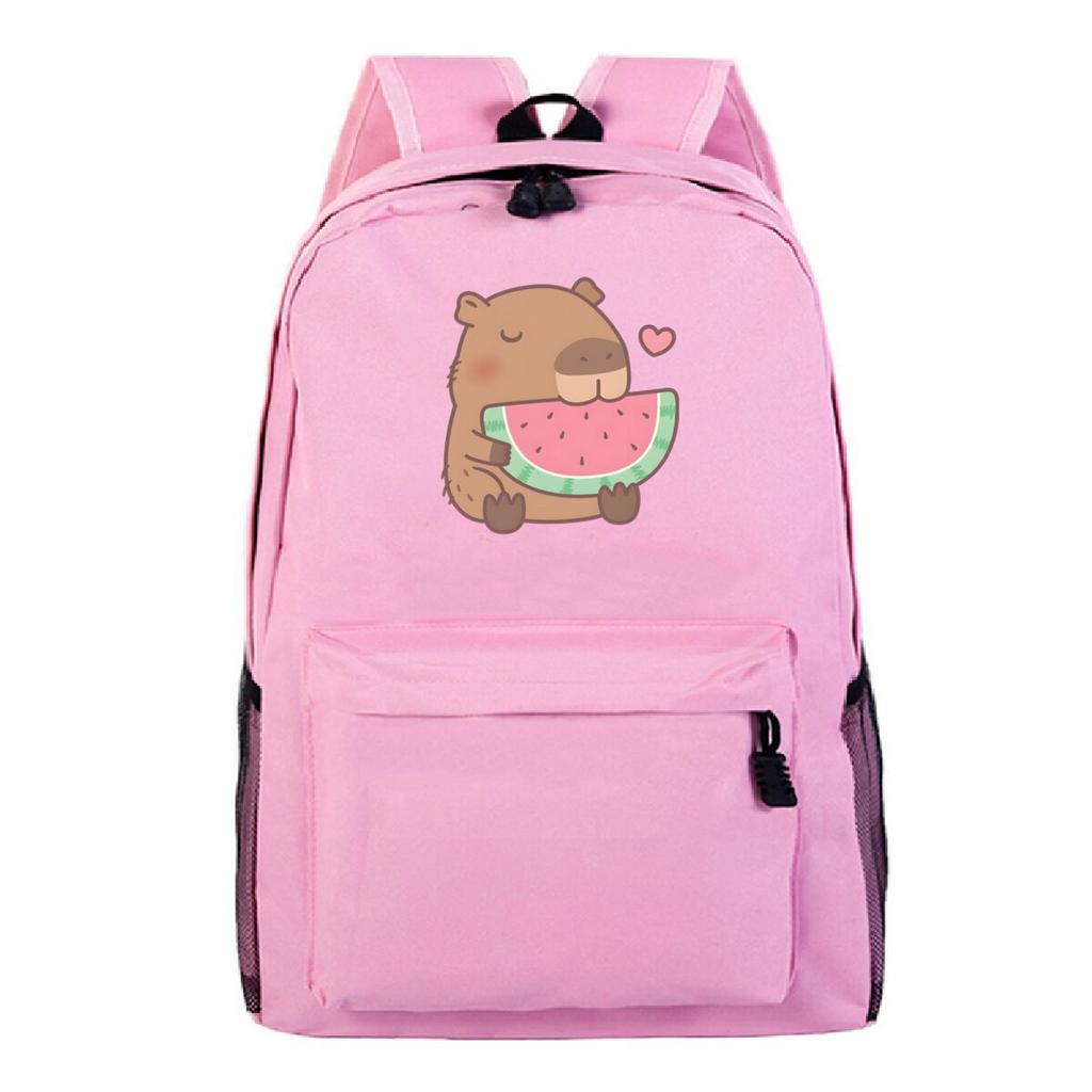 Süßer Rucksack mit Aufdruck von Peripheriegeräten Studentenschulranzen Freizeit-Reise-Rucksack mit großem Fassungsvermögen