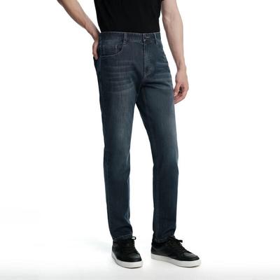 K-Boxing Herren Herbst/Winter Business Casual Maulbeerseide Lyocell Denim Jeans NQRN4696