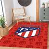 Atletico Madrid Customized Name Floor Rug Office Rug Design for Outdoor Decorate Room Playrooms Study Room Anti-slip Rug Decorate Offices