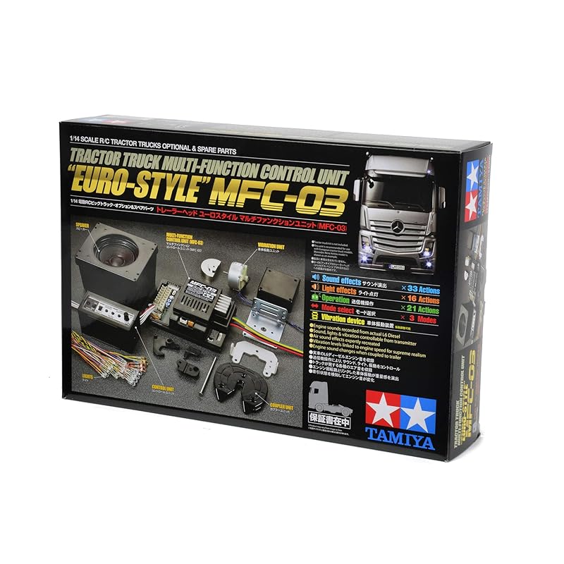 

Tamiya RC big truck options & spare parts No.23 TROP.23 euro style MFC-03 56523
