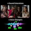 MAONO T1 Mini Wireless Lavalier Microphone Lapel Mini Mic Pro Sound for iPhone 16/15 Android Tablet and PC with AI Noise Cancellation Auto Clipping