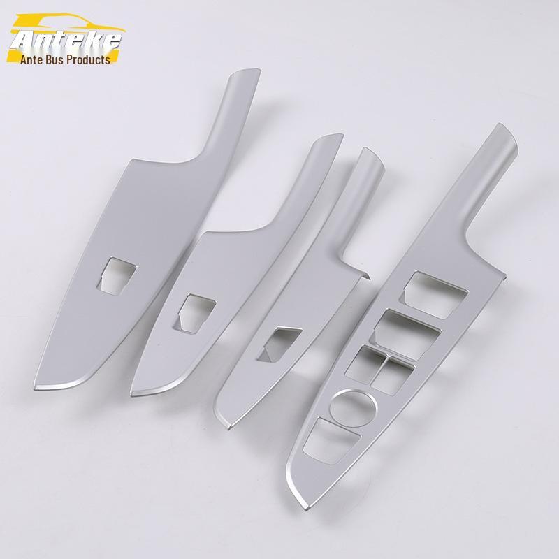 2019 Tucson Glass Switch Decorative Panel for Door Window Armrest - Lift Button Sticker Frame