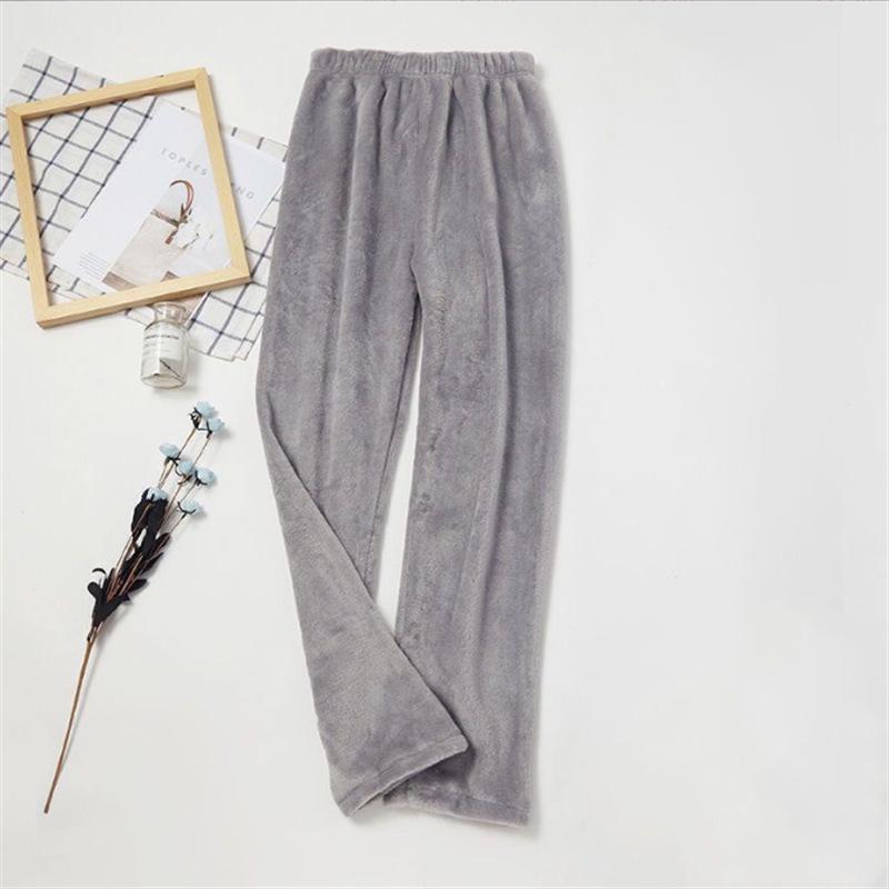 

Женские спальные брюки из кораллового флиса - Теплые, свободные и удобные для осени/зимы One Size [40-70 kg]