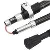 Walking Stick Collapsible Prevent Slip Lightweight Portable 3K Carbon Fiber Adjustable Hiking Pole for Mountaineering