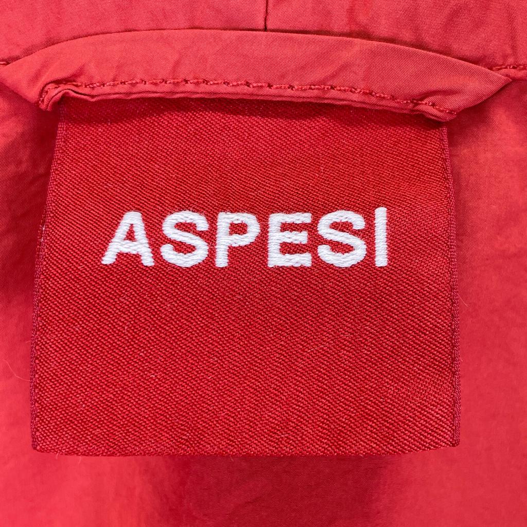 ASPESI Red nylon shirt jacket Jacket S RedUsed