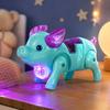 Pull- Light-Up Walking Toy with Leash, Requires 3 Batteries (Not Included)