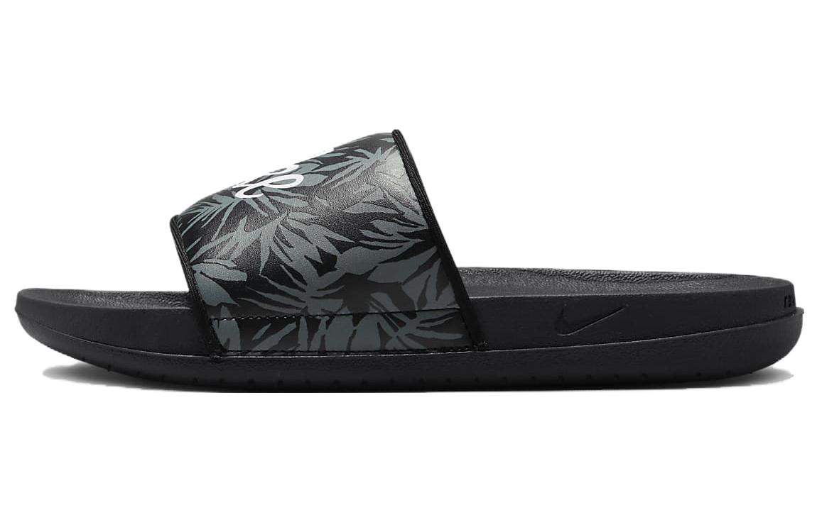 

Nike Offcourt Tropical Leaf Print Black Slide DV8355-001 35.5