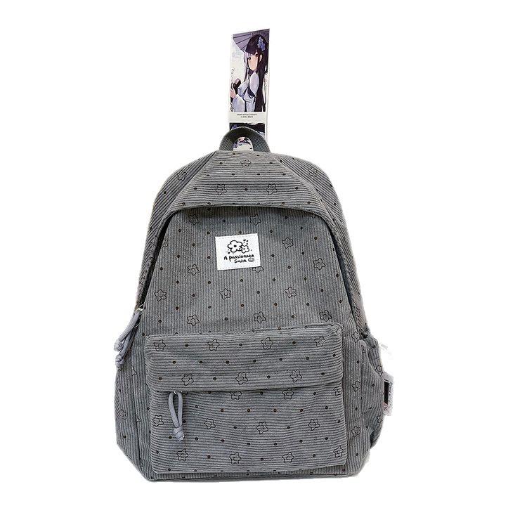 Schoolbag New Mori Small Fresh Backpack Korean Ins Junior High School Student Schoolbag Polka Dot Girl Student Backpack