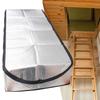 Attic Staircase Heat Shield Attic Door Insulation Cover For Attic Ladder 25x54x11 Inch Fireproof Aluminum Foil Attic Cover