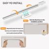 Bar LED Lights Motion Sensor Cabinet Lights Digital Display Desk Lamp Type C Rechargeable Lights for Kitchen Closet Night Light