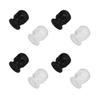 400pcs Tattoo Ink Cups Skull Shaped Stable Standing Thicken Microblading Pigment Cups Black White