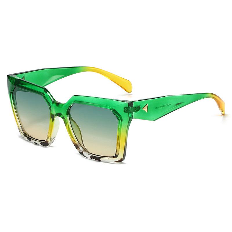 New fashion large frame square retro classic sunglasses ins casual versatile personality trend street sunglasses