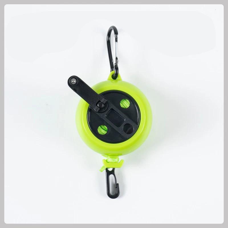 

ZHUOHUA Portable Travel Clothesline,32.8ft Retractable Clothesline,Camping Clothes Line,for Hanging Clothes Indoor or Outdoor светло-зеленый