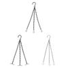 3 Leads Flower Pot Chain Secure Flexibility Hanging Flower Basket Birdcages Hanger for Balcony Garden Home Yard Flower Pots