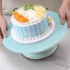 1 Pezzo Tappetino in Silicone per Impastare l'Impasto da 30 cm con Piatto Girevole Spesso, Tappetino Rotondo Antiscivolo, Strumento per la Cottura per Uso Domestico