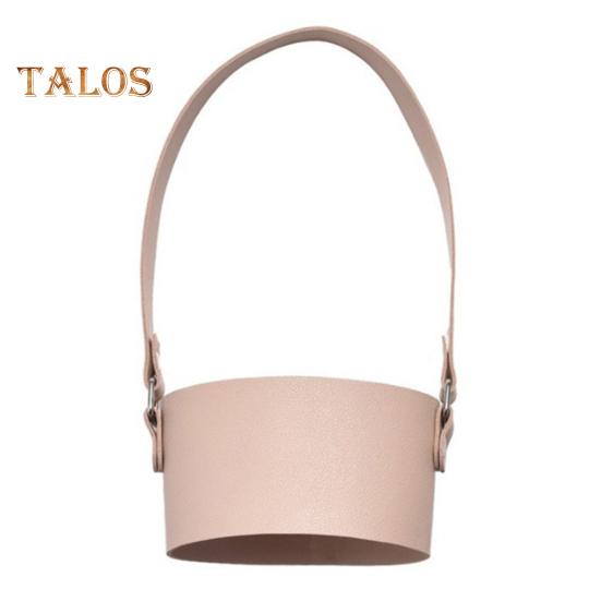 

Чехол на чашку с ручкой, искусственная кожа, прочный держатель для кофейной чашки, подвесной ремень, ежедневное использование