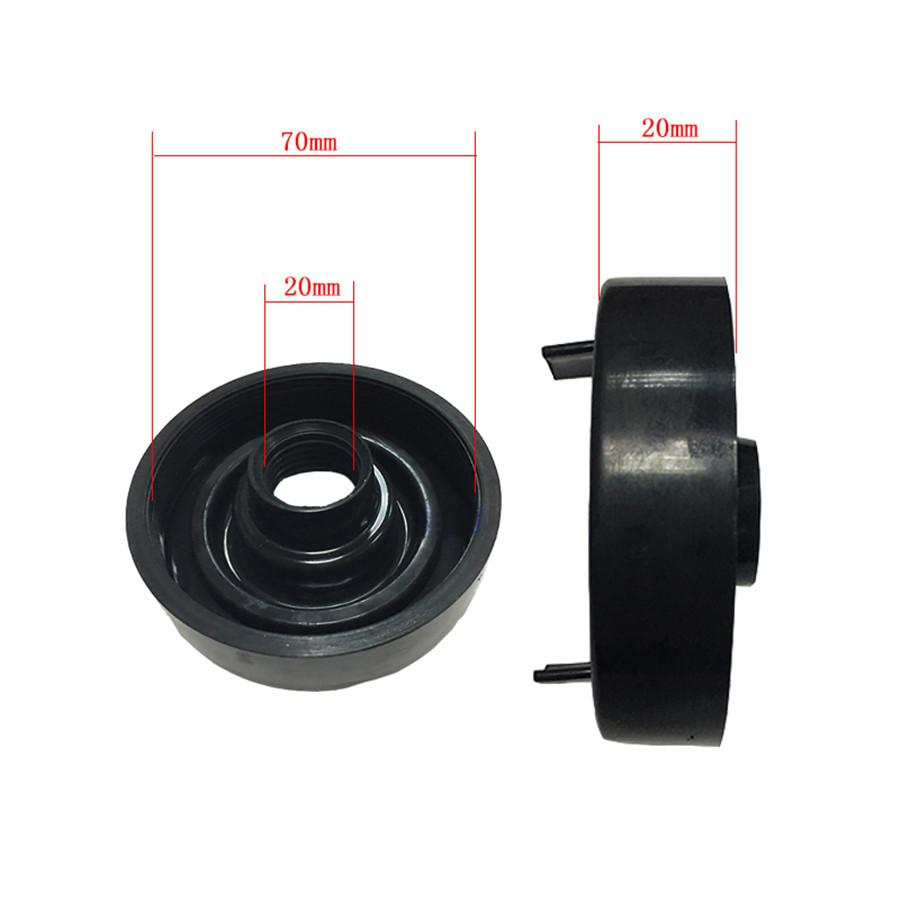 2Pcs Headlight Dust Cover for LED Headlamp Bulb