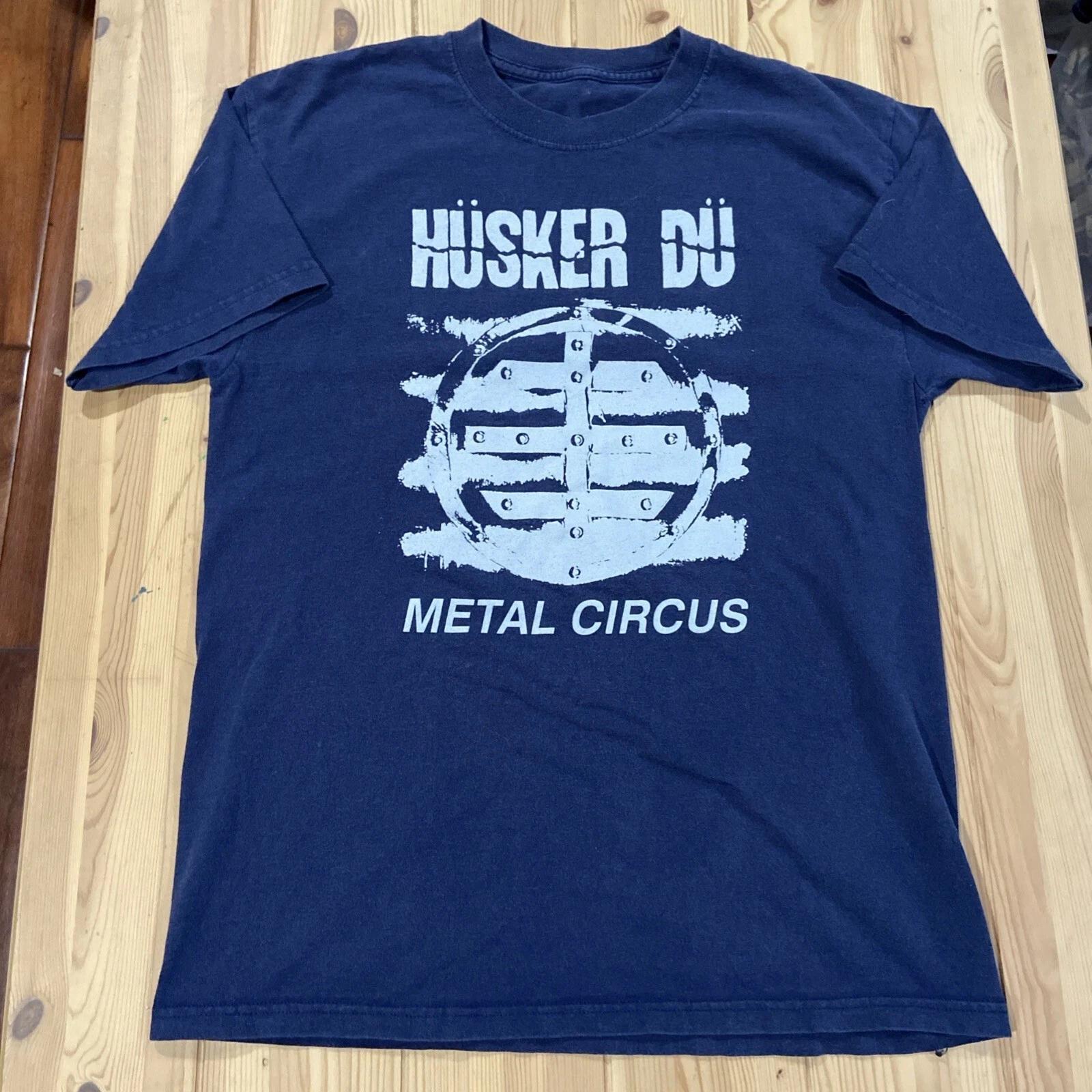 Collection Husker Du Band - Metal Circus Cotton Navy S-5XL T Shirt TR781 L