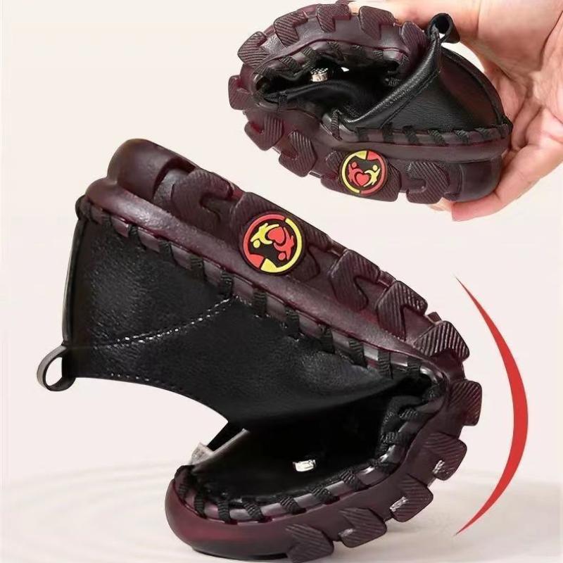 Damen Vulkanisierte Schuhe Pu Leder Freizeitschuhe Weiche Bequeme Flache Schuhe