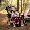 1PC Custom Name American Bulldog Pride outdooor Flannel blankets Patterns Throw Blanket All-Season Soft Gift for Couch, Bed, Camping gifts